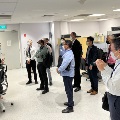 Mr Terry Teo sharing the progress achieved in situational awareness measurement in Human-Machine Interactions in the Radar Simulator lab.