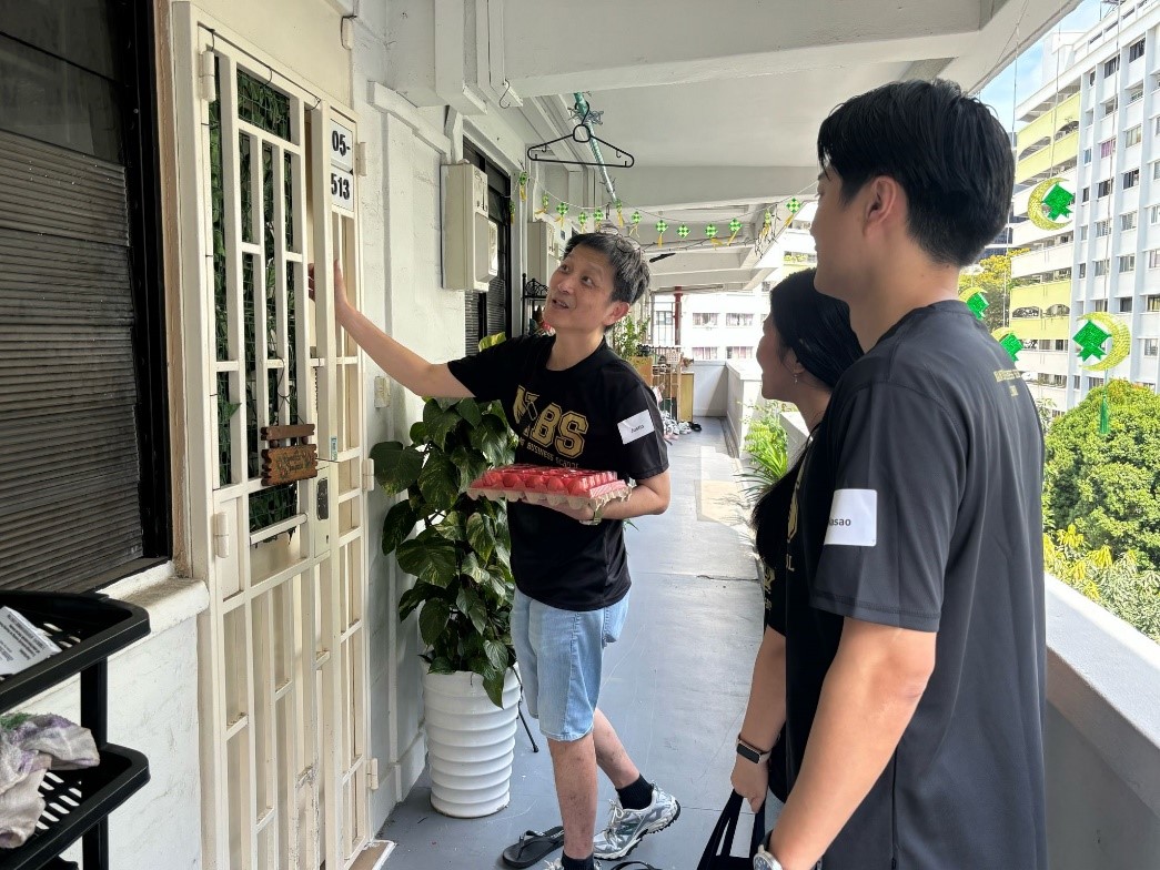 NBS Alumni Volunteer Justin