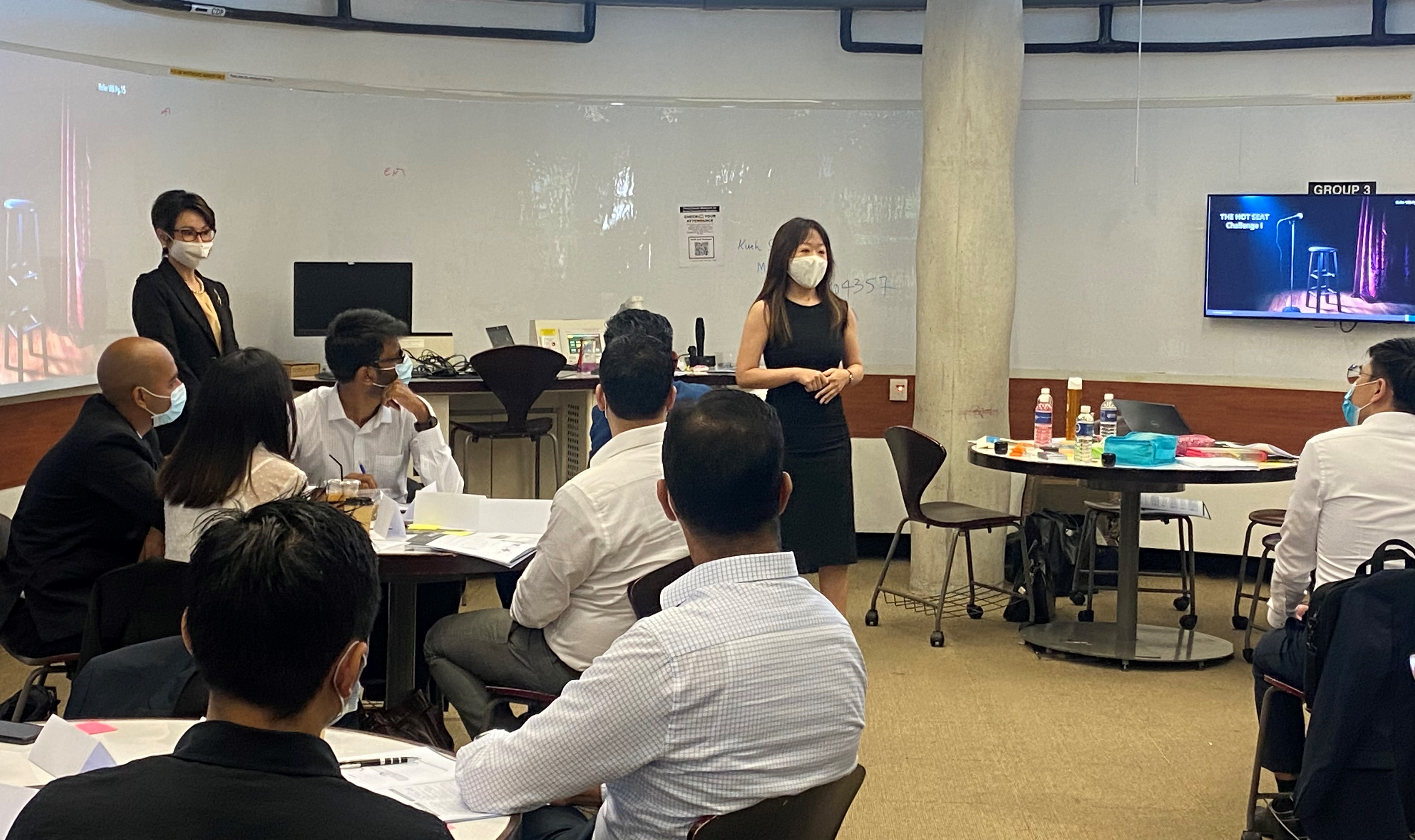 A workshop organised by the Graduate Studies Career Development Office to help graduate students sharpen their personal brand and image.