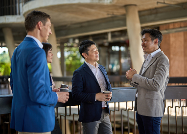 Nanyang Executive MBA participants