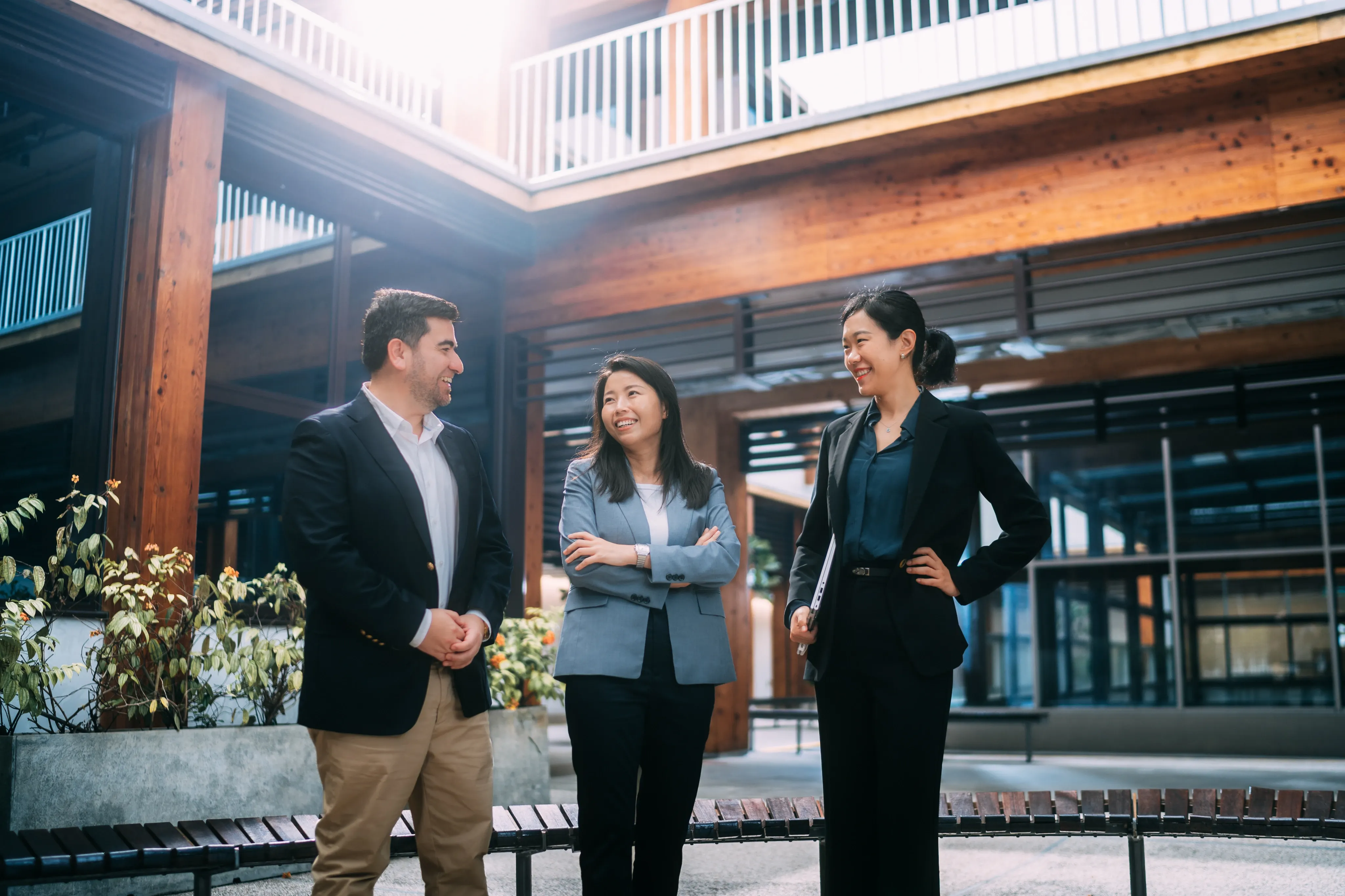 Nanyang Executive MBA participants