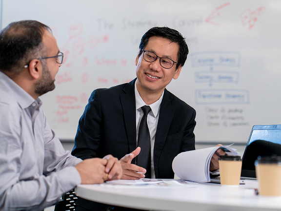 Nanyang Executive MBA career management discussion