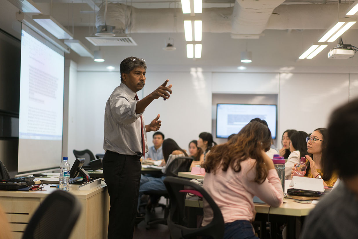 Teaching in a class