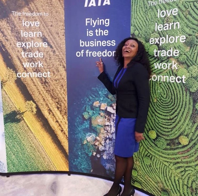 Adefunke truly believes aviation is the business of freedom and connectivity, uniting people from all over the world