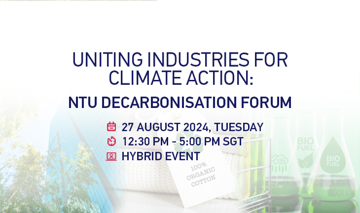 NTU Decarbonisation Forum