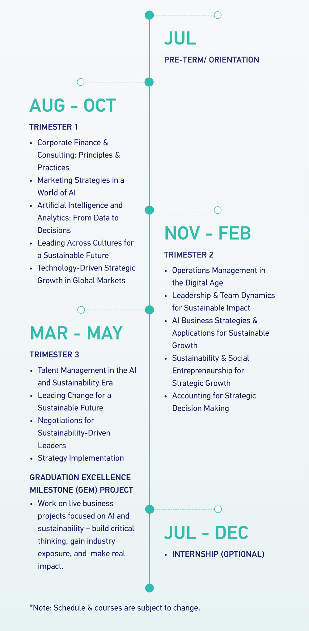 MiM Programme Structure 2026