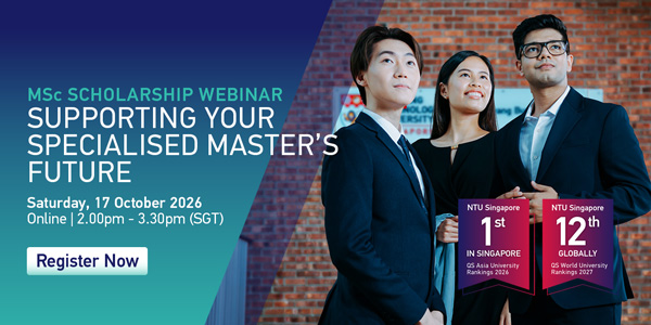 MSc Scholarship Webinar 2026 Mobile Banner