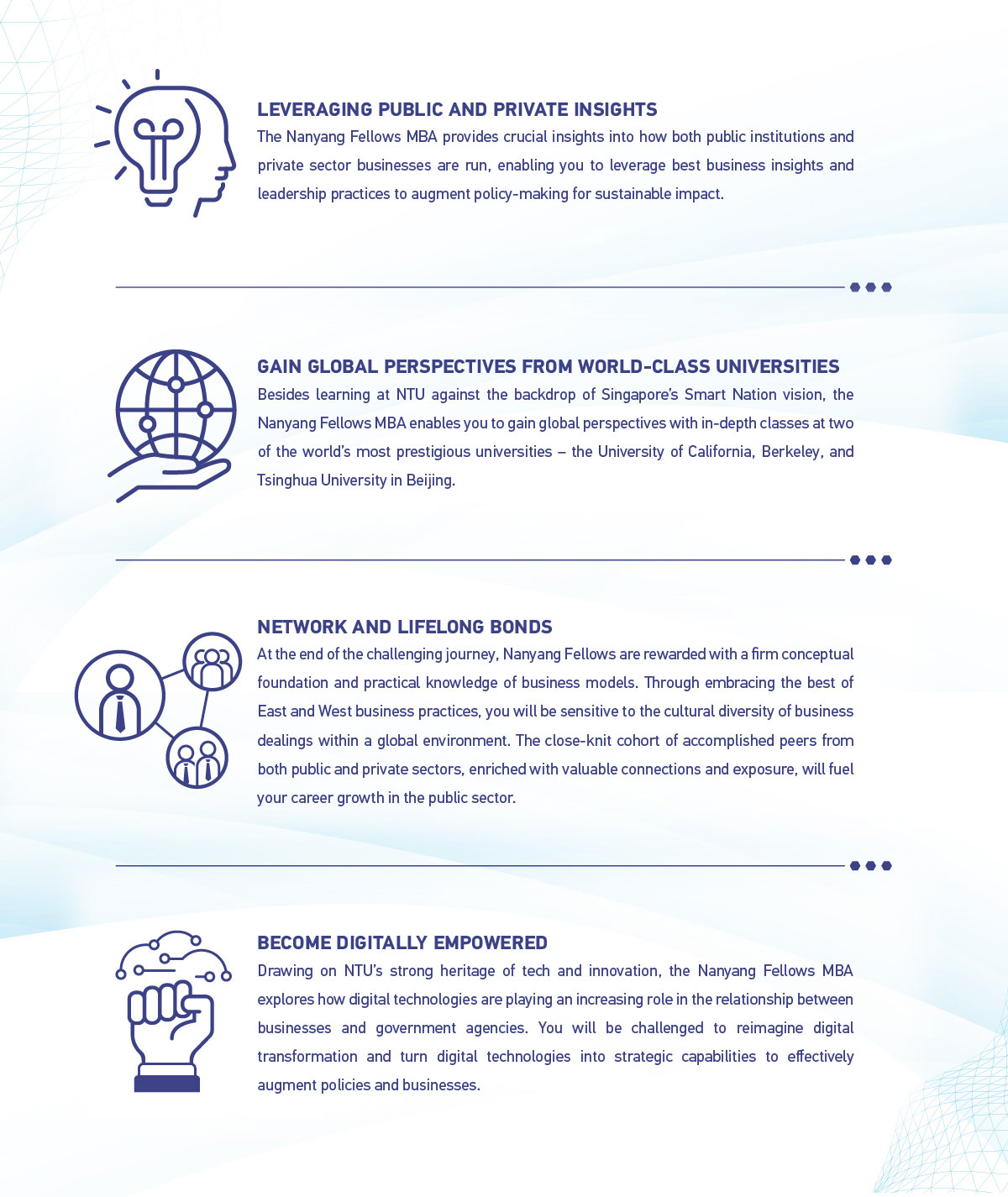 Why Nanyang Fellows MBA