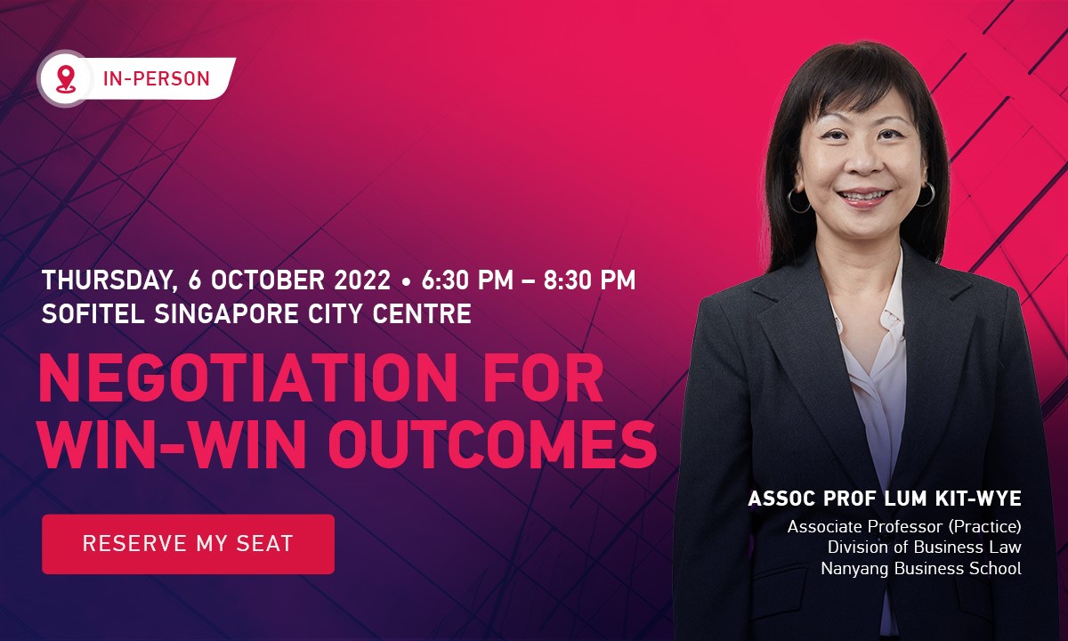 Negotiation Masterclass Events 2022