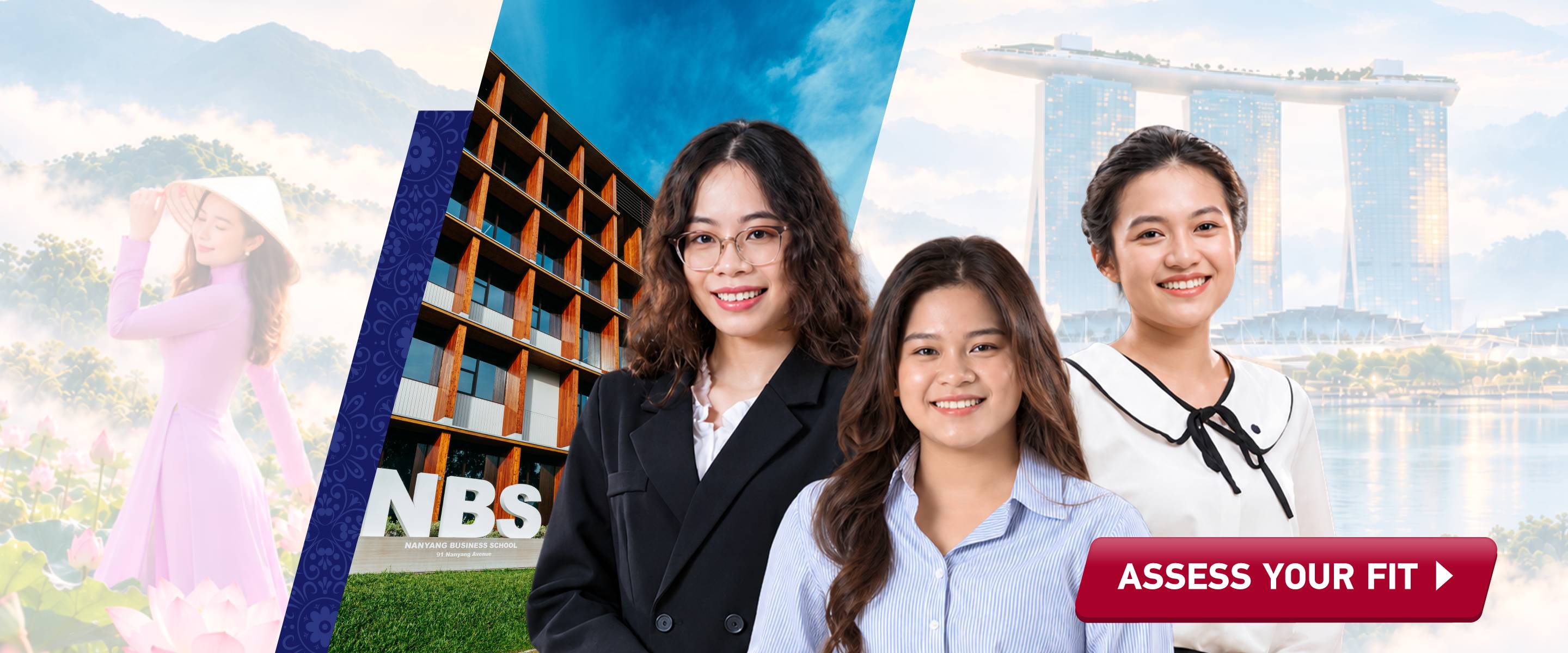 Nanyang Vietnamese International Mobility Scholarship Banner