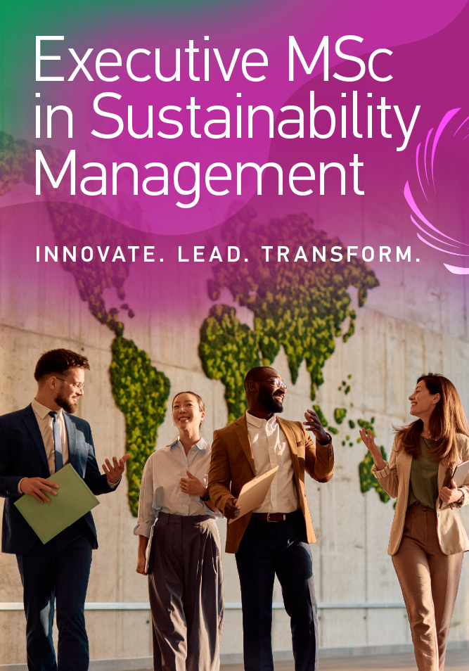 Executive MSc in Sustainability Management