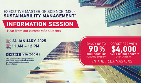 Info session | Executive Master of Science in Sustainability Management