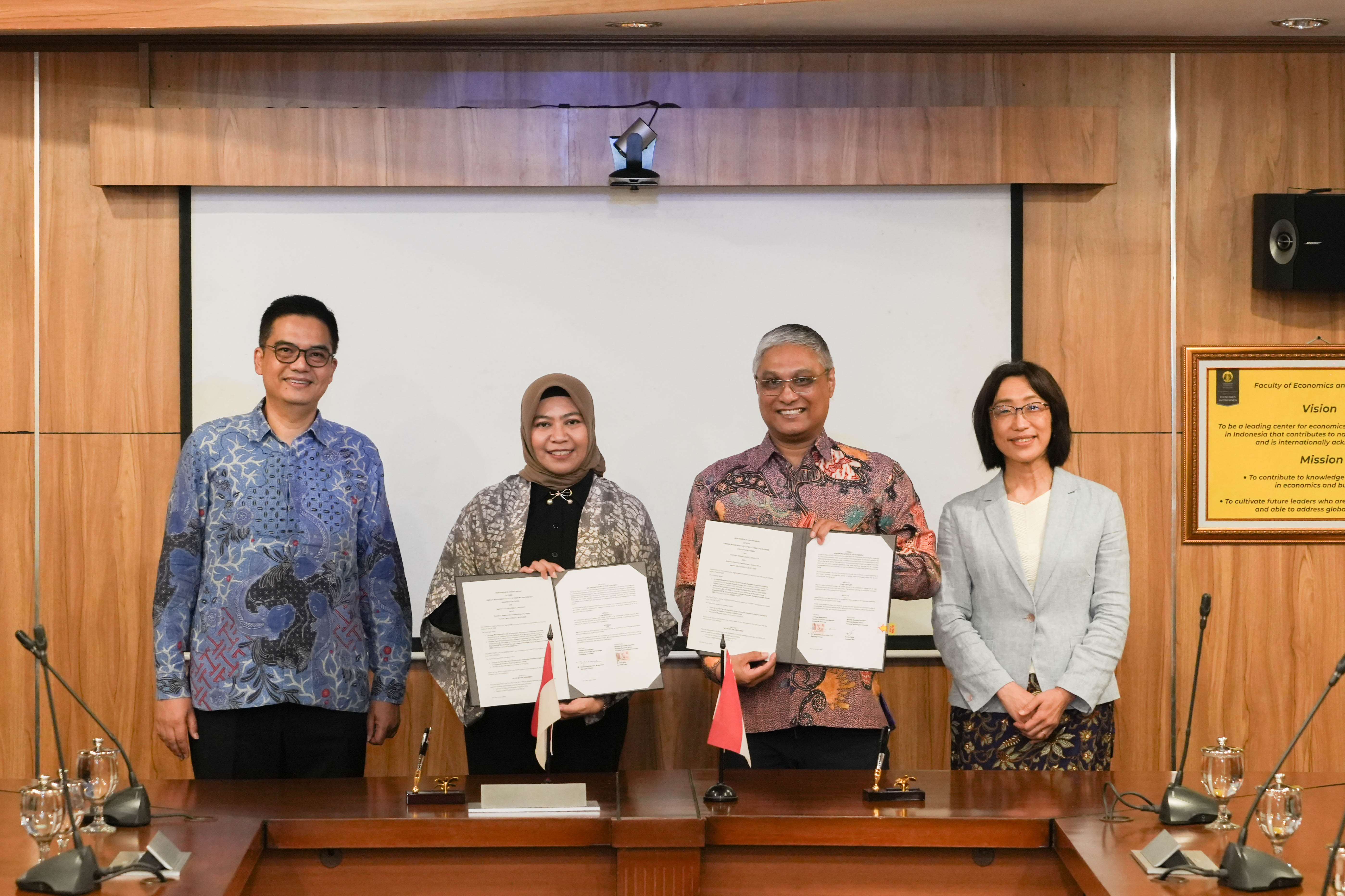 NBS and FEB UI Signs MOU