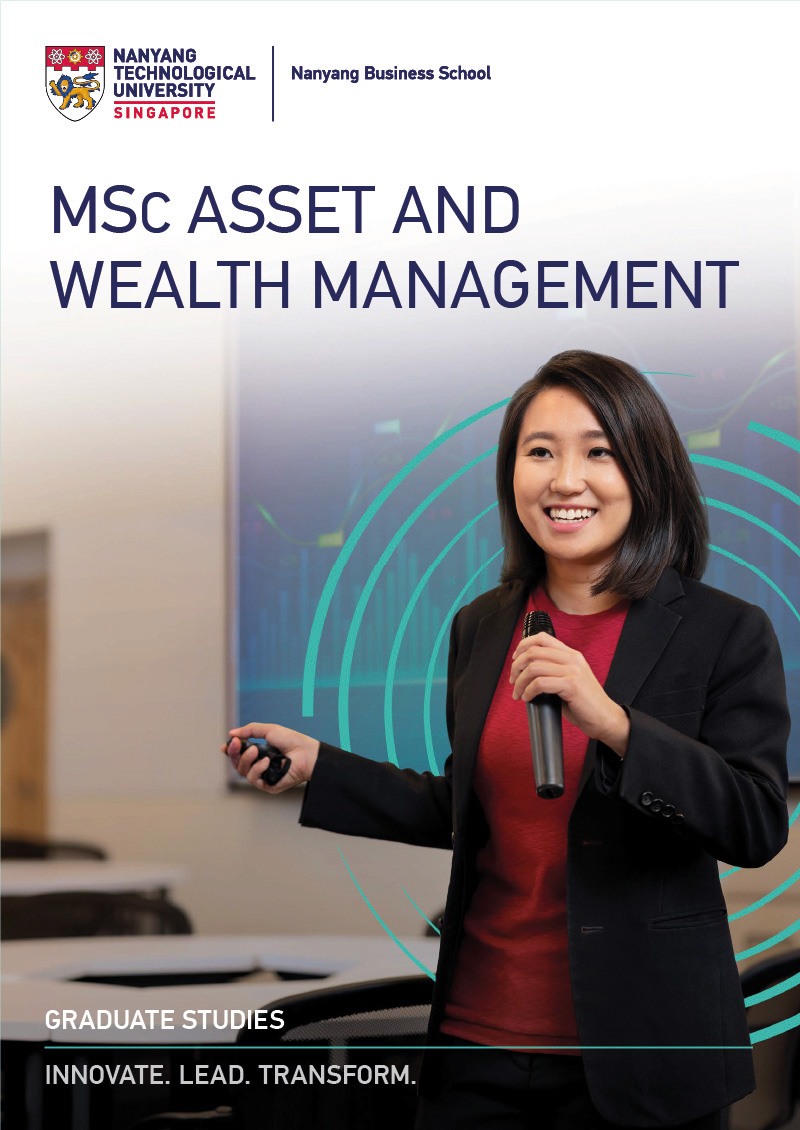 MSc Asset and Wealth Management Brochure Cover MSc Asset and Wealth Management Brochure Cover