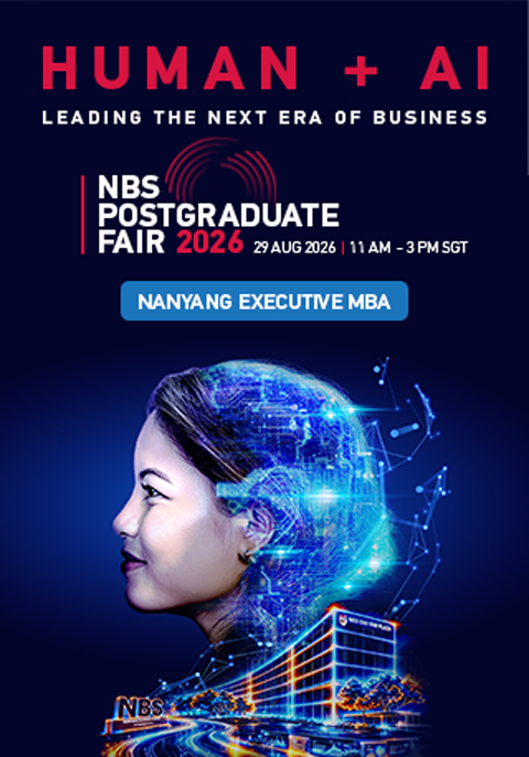NBS Postgraduate Fair 2026 - Nanyang Executive MBA Mobile Banner