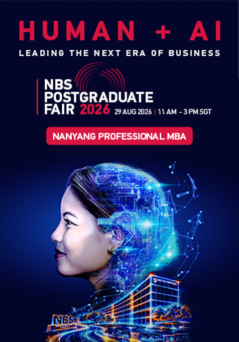 NBS Postgraduate Fair 2026 - Nanyang Professional MBA Mobile Banner
