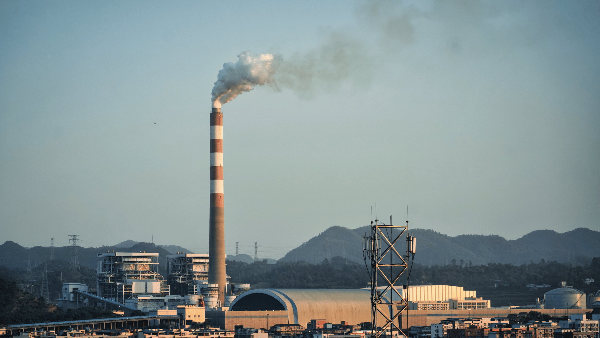 Industrial pollution emission