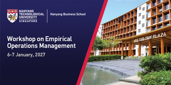 Workshop on Empirical Operations Management 2027 600x300 1