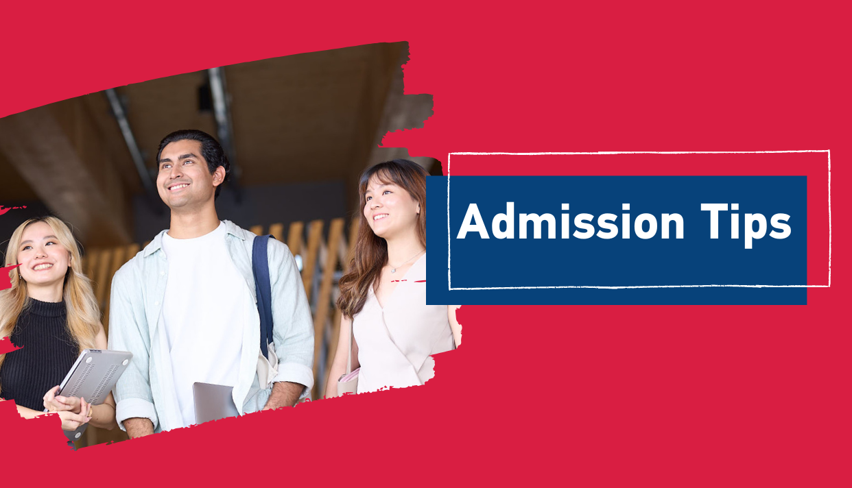 Admission Tips