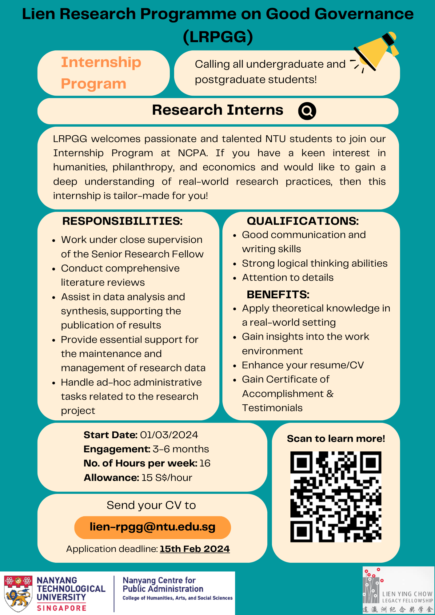 LRPGG Internship Program_Research Intern_Poster LRPGG Internship Program_Research Intern_Poster
