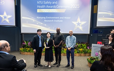 Bronze Award at the NTU Safety & Health (S&H) Awards 2025