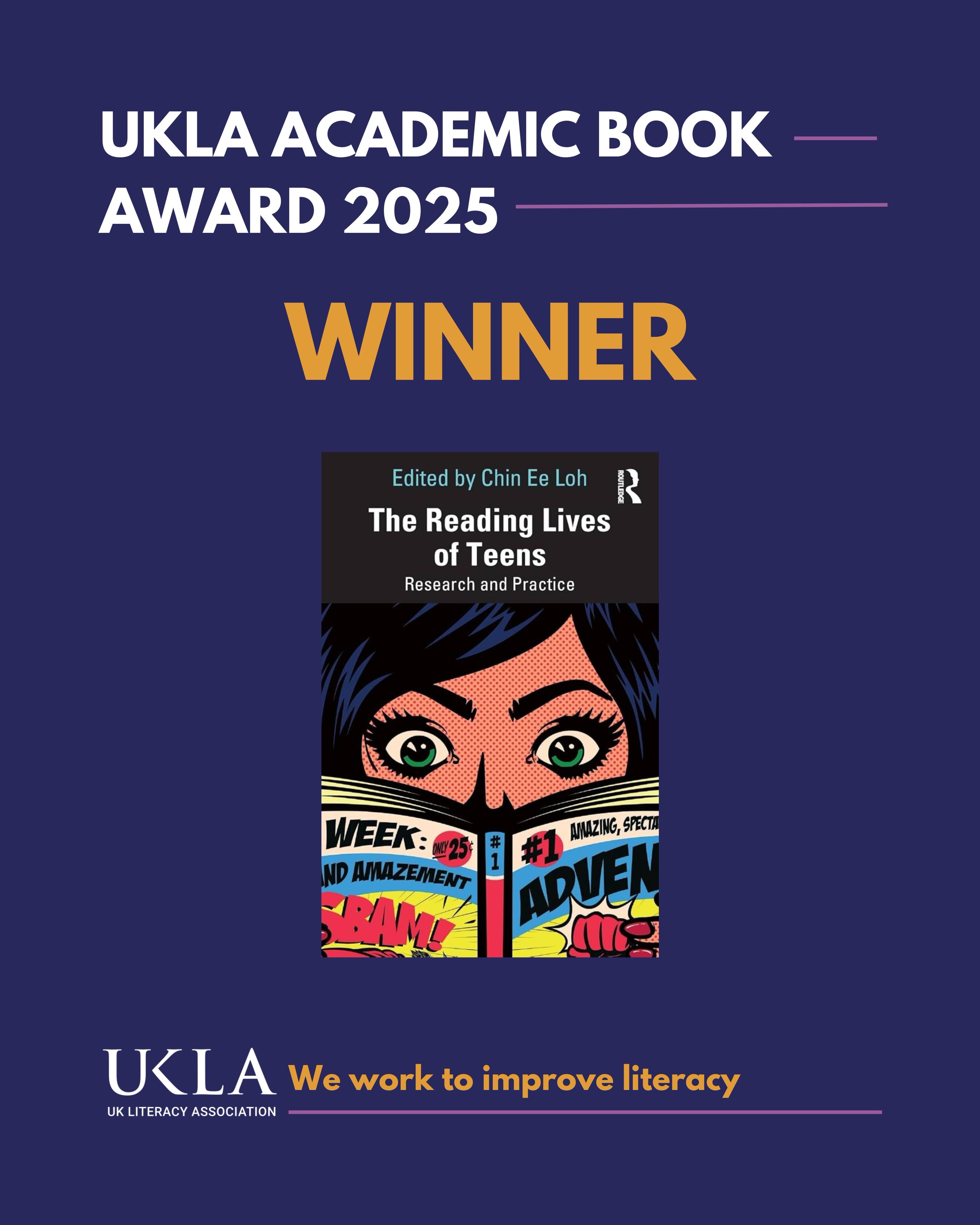 2025 UKLA Academic Book Award