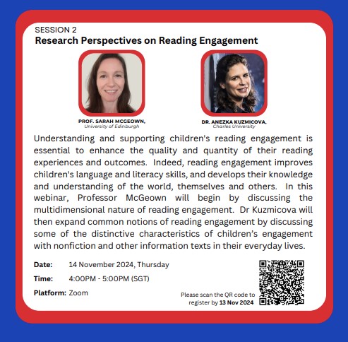 Young People’s Lived Experiences of Reading (session 2)