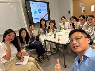 After post-workshop debrief and reflection