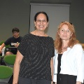 Prof Kaur and Prof Jenny Ysankova