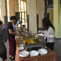 Colloquium Dinner setup