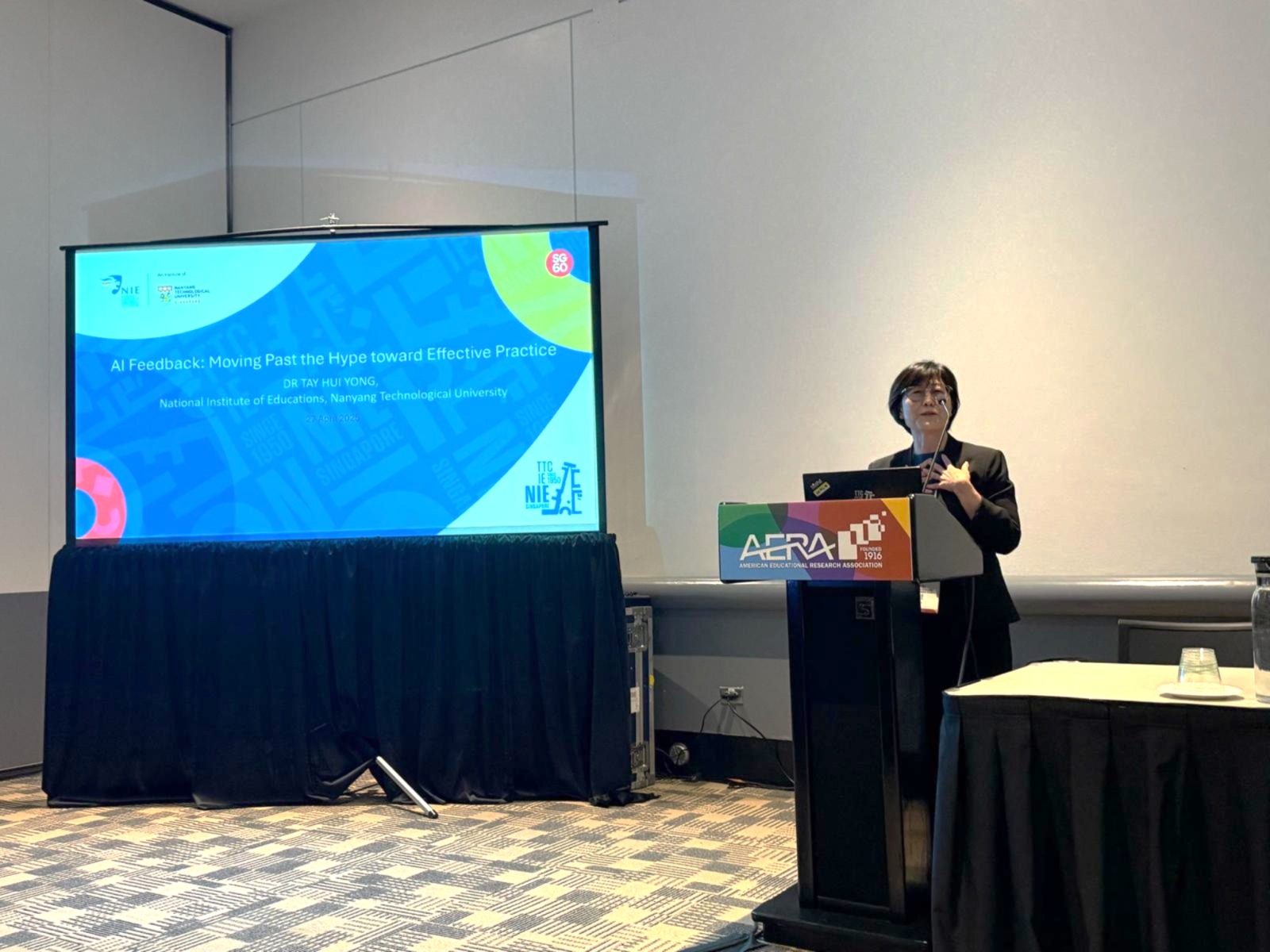 Dr Tay Presentation at AERA 2025