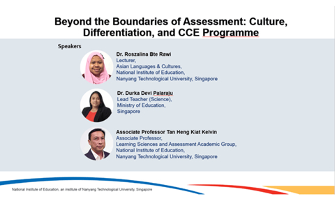 CAE_Beyond the Boundaries of Assessment: Culture, Differentiation, and CCE Programme