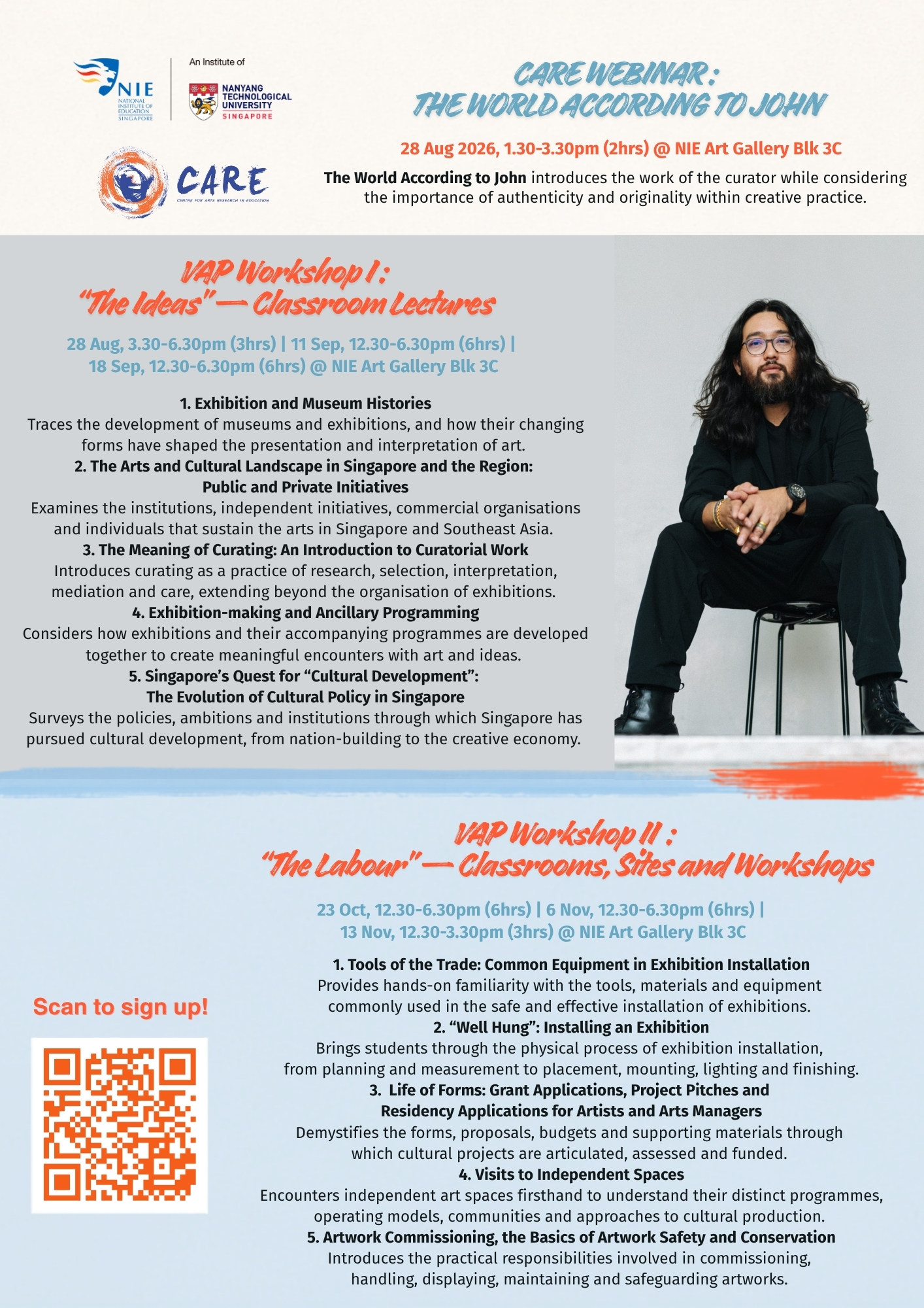 CARE Webinar - John Tung The World according to John John Tung The World according to John