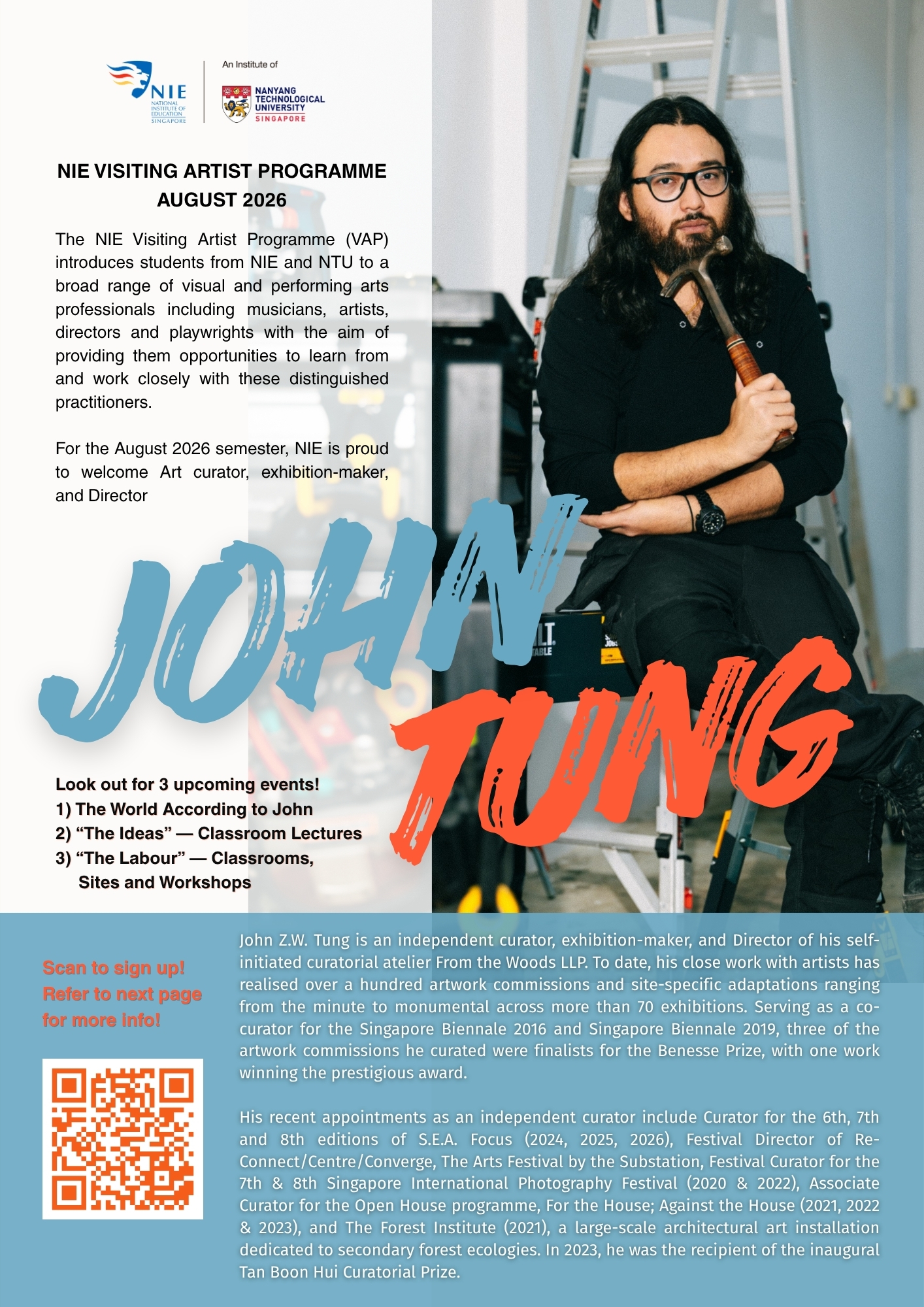 John Tung Visiting Artist