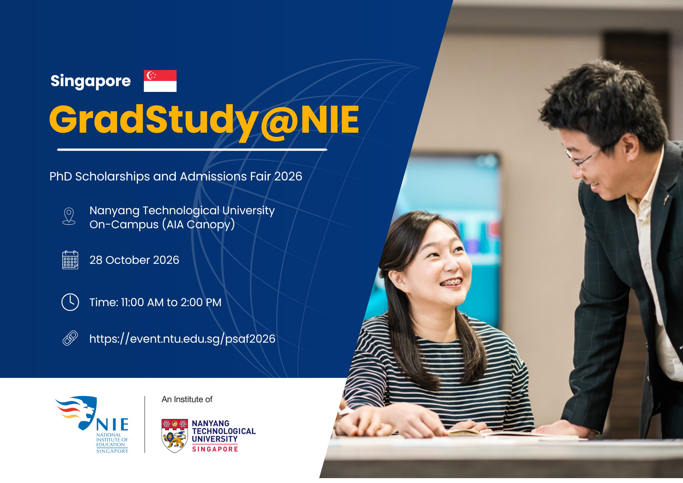 PhD Scholarships and Admissions Fair 2026
