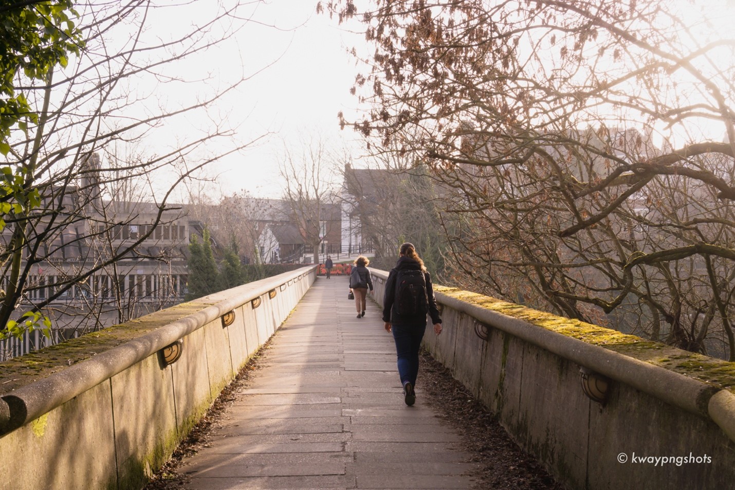 Kingsgate Bridge, with Dunelm House in the left background